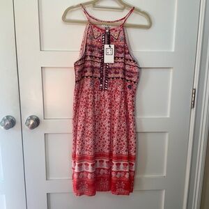 THML dress with sequin Size large New with tags size L